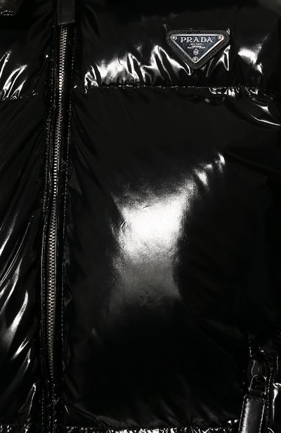 Пуховик PRADA черного цвета по цене 425000 руб., арт. 291974-1ZAH-F0002-212, фото 5 Пуховик PRADA, арт. 291974-1ZAH-F0002-212, фото 5
