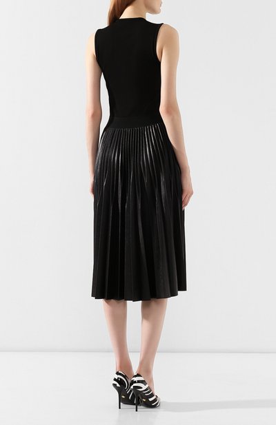 Платье из вискозы GIVENCHY черного цвета по цене 181500 руб., арт. BW20PM3Z26, фото 4 Платье из вискозы GIVENCHY, арт. BW20PM3Z26, фото 4