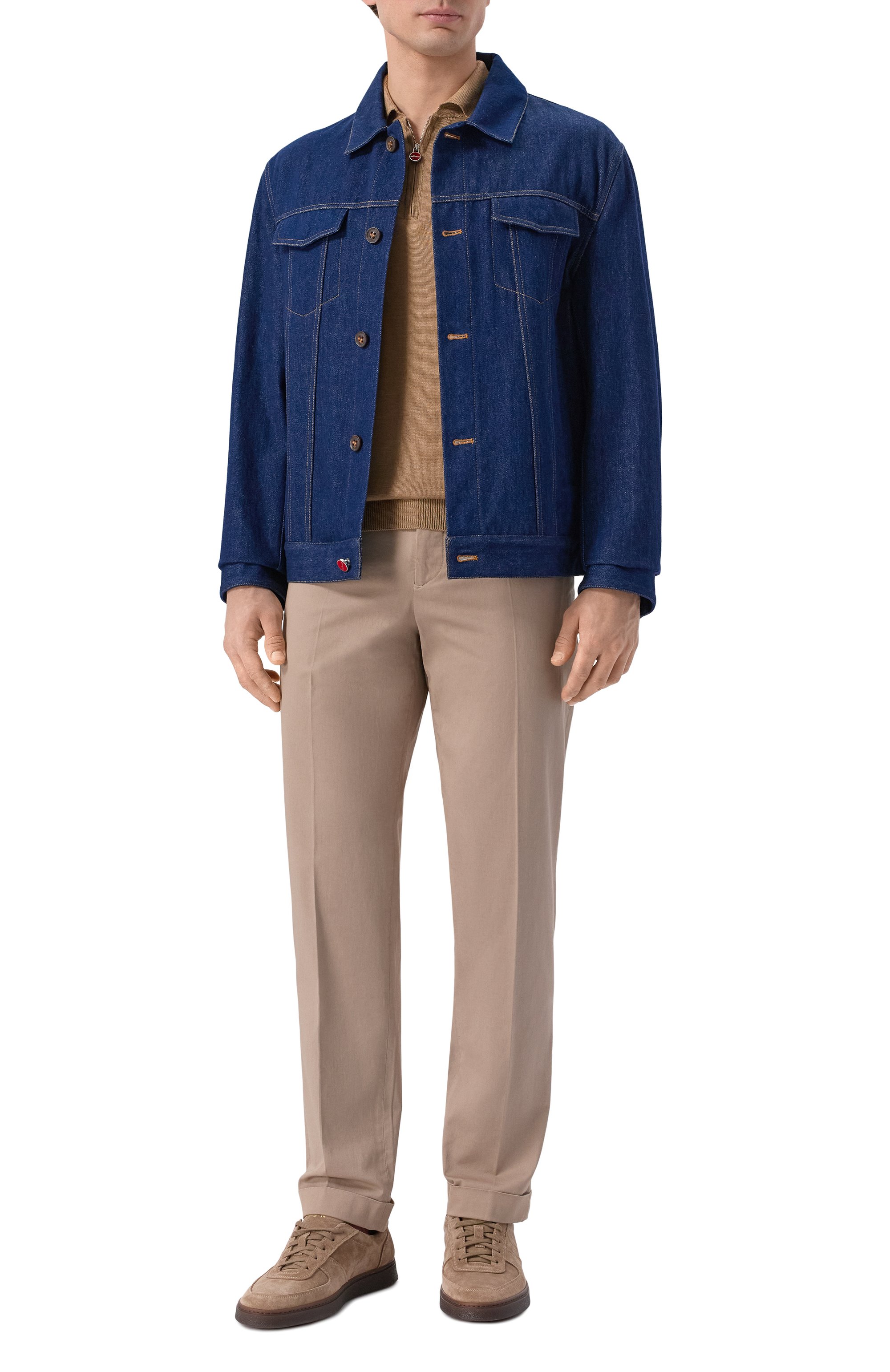 Шелковое поло KITON, арт. UMK0851, фото 2