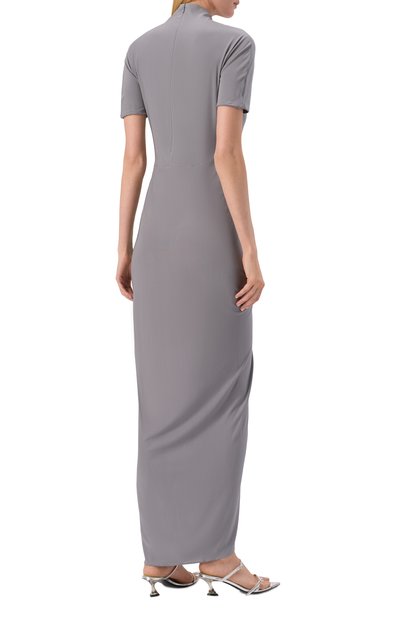 Платье из вискозы ALAIA, арт. AA9R2726J050B, фото 4