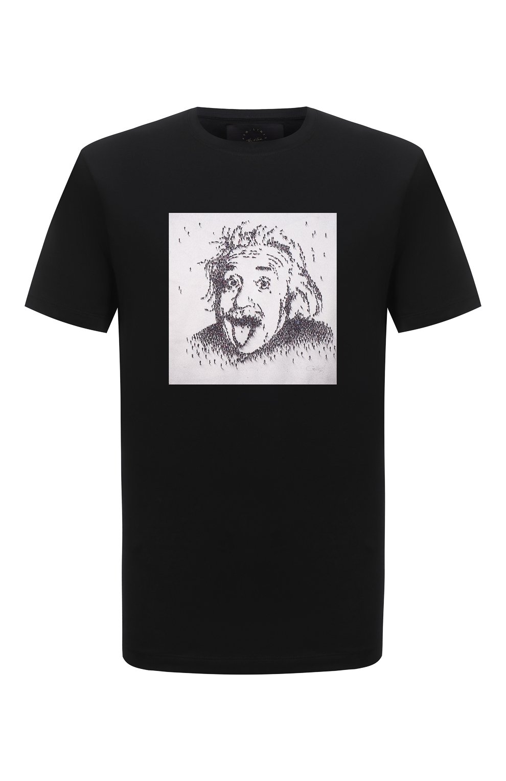 Хлопковая футболка LIMITATO черного цвета по цене 18650 руб., арт. ALBERT/T-SHIRT, фото 1 Хлопковая футболка LIMITATO, арт. ALBERT/T-SHIRT, фото 1