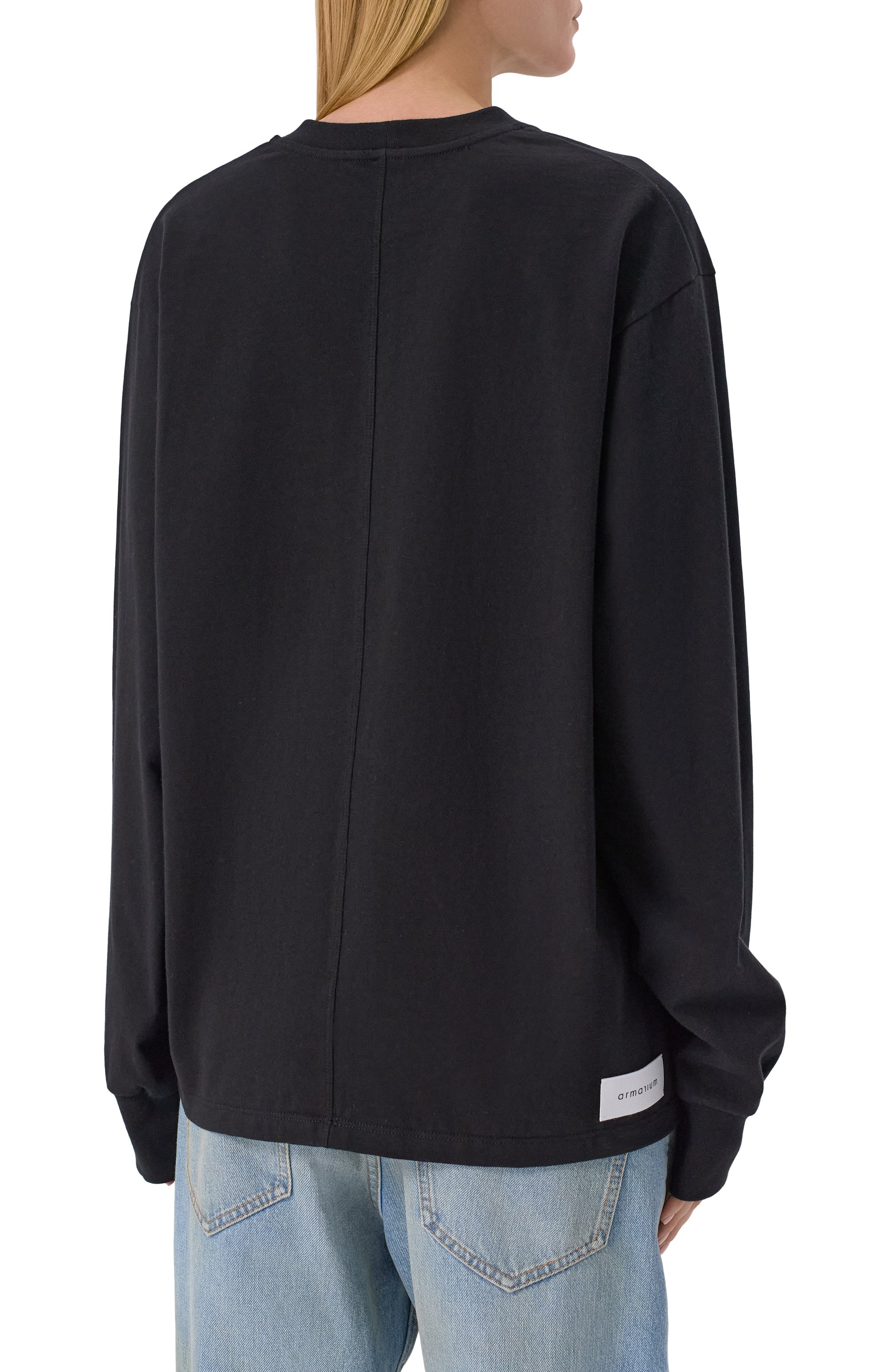 Хлопковый лонгслив ARMARIUM, арт. ARMFWTS04/JE01, фото 4