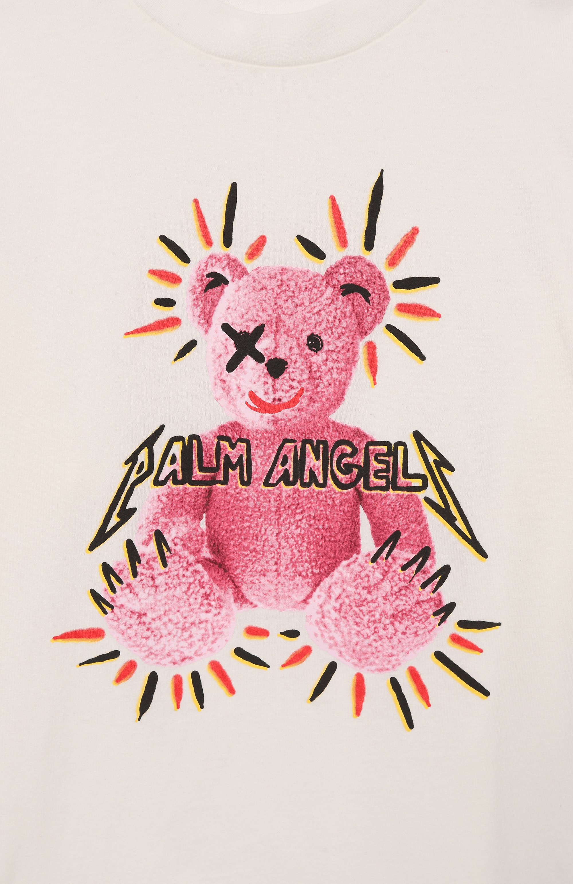 Хлопковая футболка PALM ANGELS, арт. PBAA002F25JER002/12+, фото 3