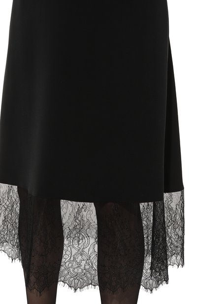 Шелковая юбка CHAPURIN черного цвета по цене 75000 руб., арт. SK/19518/27875-м/SS 23, фото 5 Шелковая юбка CHAPURIN, арт. SK/19518/27875-м/SS 23, фото 5