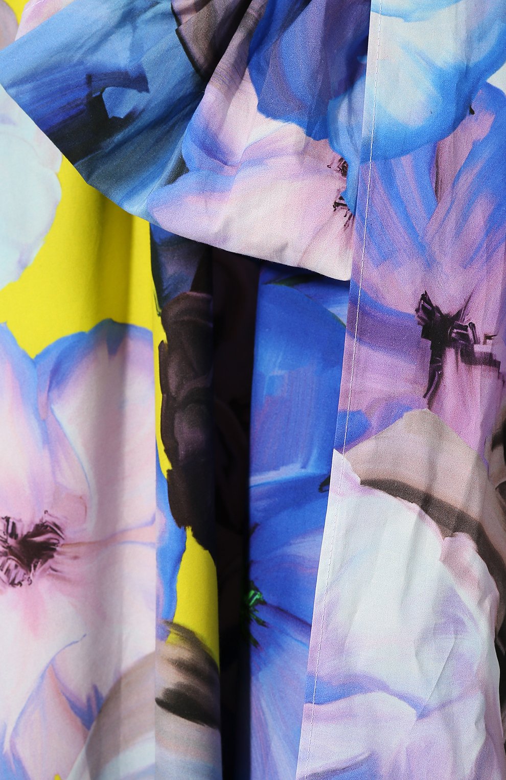 Хлопковое платье MSGM синего цвета по цене 48950 руб., арт. 2642MDA241 195355, фото 5 Хлопковое платье MSGM, арт. 2642MDA241 195355, фото 5