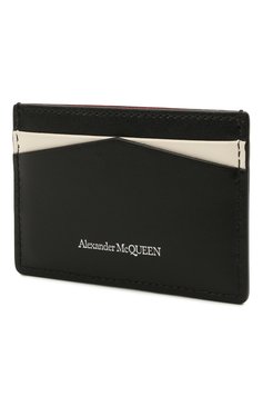 Женский кожаный футляр для кредитных карт ALEXANDER MCQUEEN черного цвета, арт. 658453/1AAC7 | Фото 2 (Материал: Натуральная кожа; Материал сплава: Проставлено; Региональные ограничения белый список (Axapta Mercury): Не проставлено; Нос: Не проставлено)