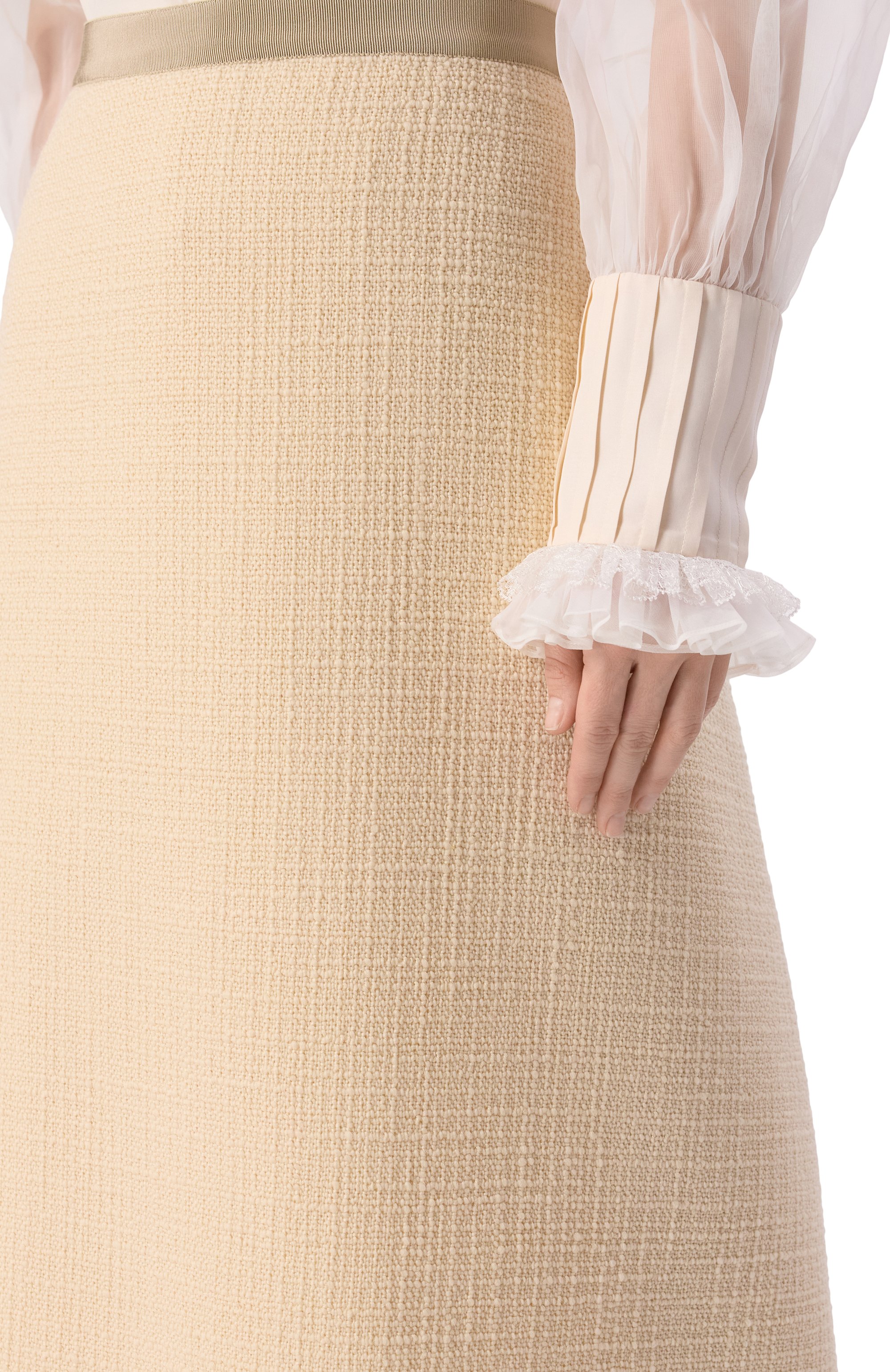 Шерстяная юбка VALENTINO, арт. 6B3RACJ690Y, фото 5