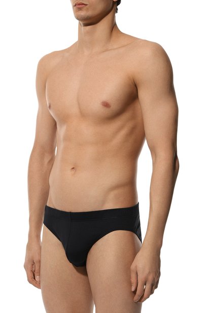 Хлопковые брифы HANRO черного цвета по цене 13140 руб., арт. 073170., фото 2 Хлопковые брифы HANRO, арт. 073170., фото 2