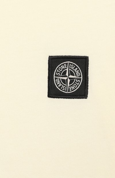 Хлопковая футболка STONE ISLAND, арт. 761620147/6-8, фото 3