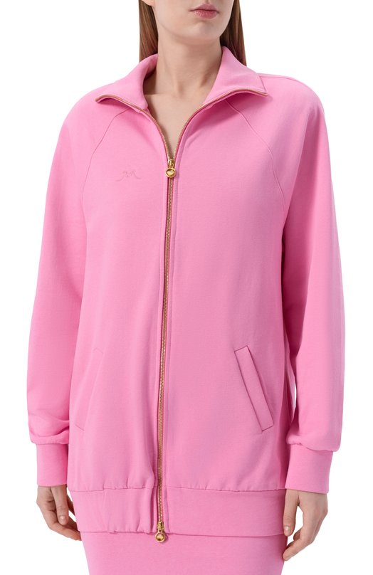 Хлопковая толстовка ROWEN ROSE RR_J445 Розовый  RR_J445 Фото 3