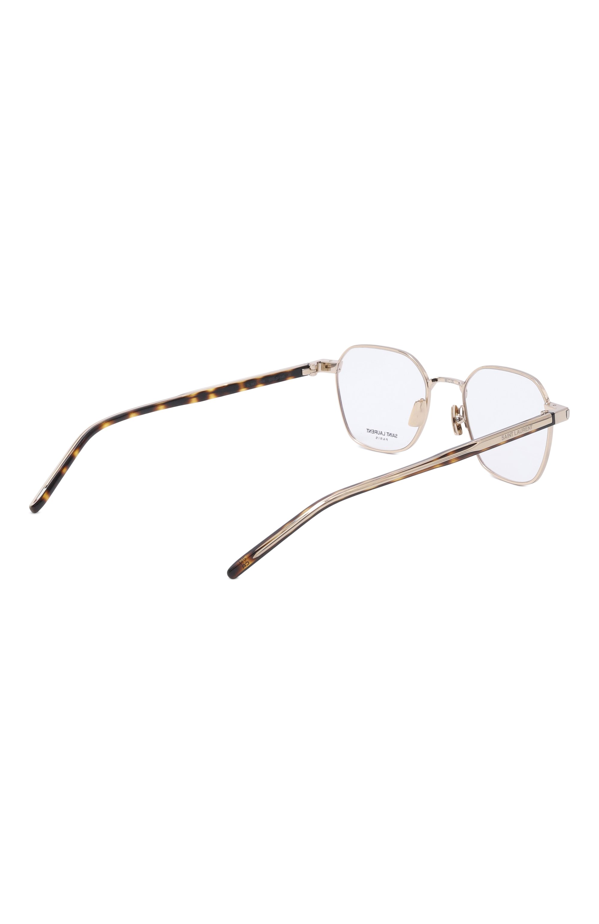 Оправа SAINT LAURENT золотого цвета по цене 37500 руб., арт. SL 883 006, фото 3 Оправа SAINT LAURENT, арт. SL 883 006, фото 3