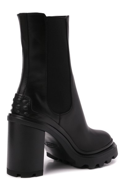 Комбинированные ботильоны TOD’S, арт. XXW04H0E060G0C, фото 4