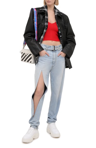 Топ из вискозы OFF-WHITE, арт. 0WHD011R21KNI001, фото 2