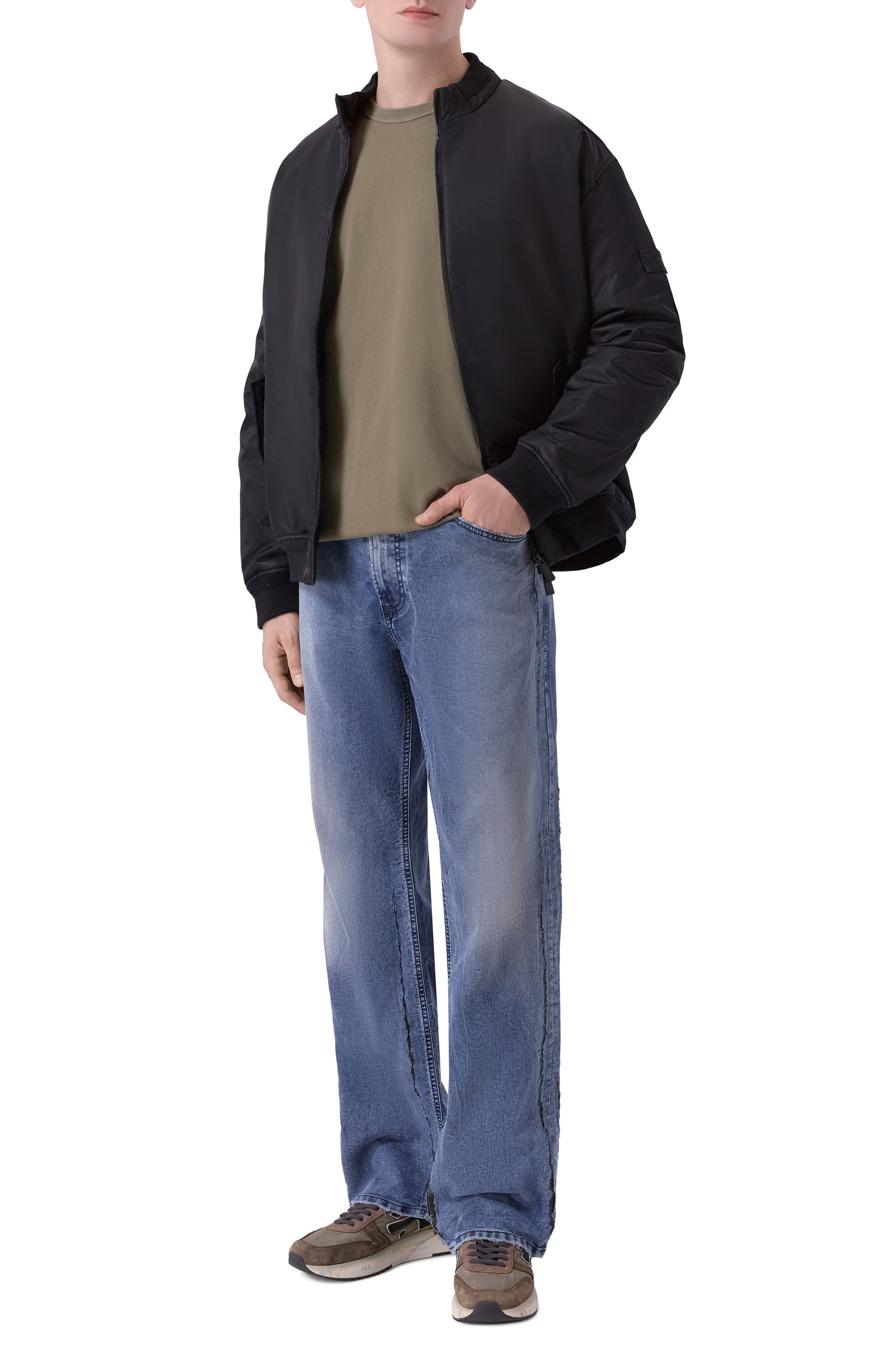 Комбинированные кроссовки mick PREMIATA, арт. MICK/VAR 7717, фото 2