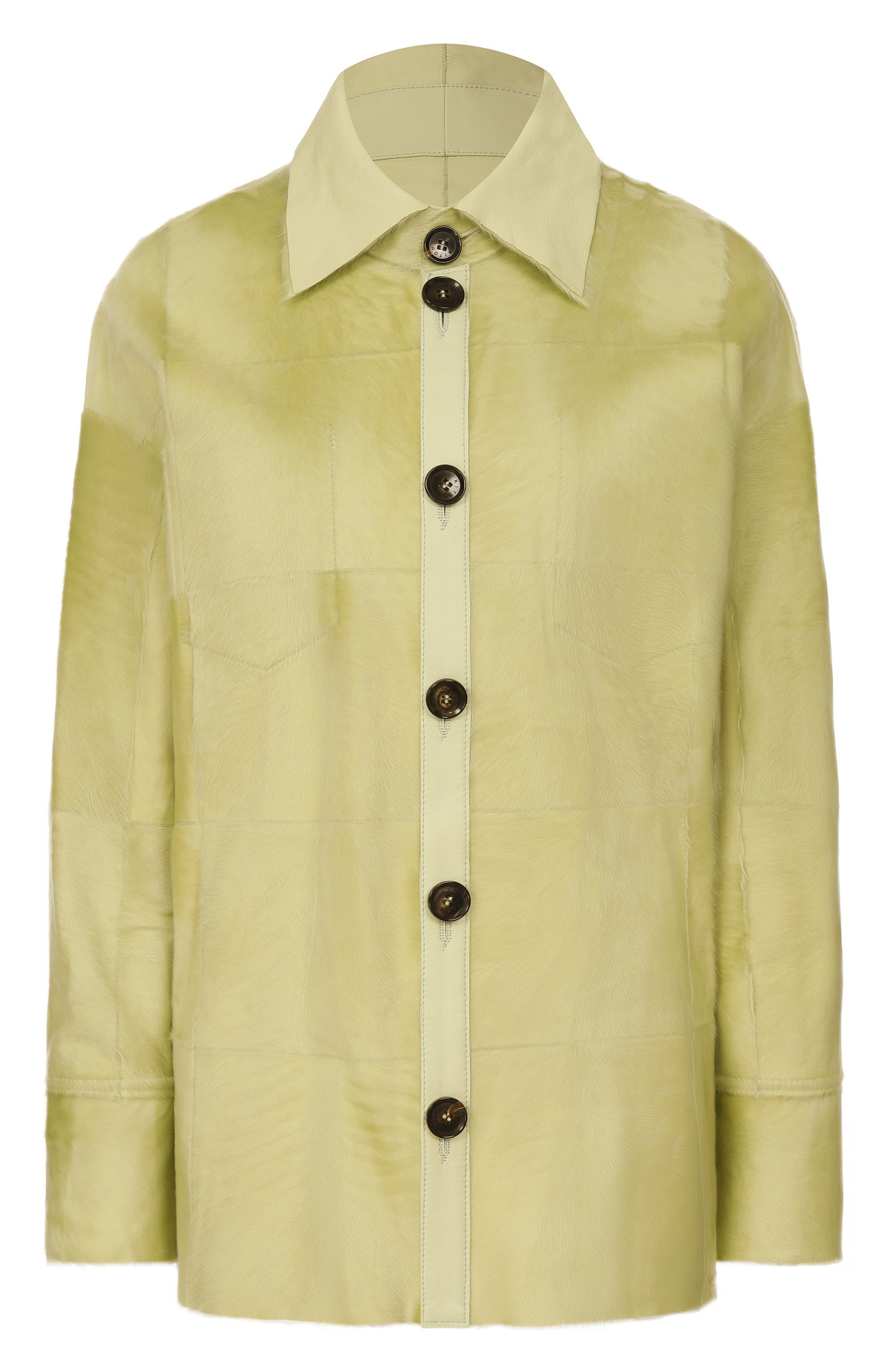 Куртка-рубашка из овчины KITON, арт. D61583K0921H, фото 1