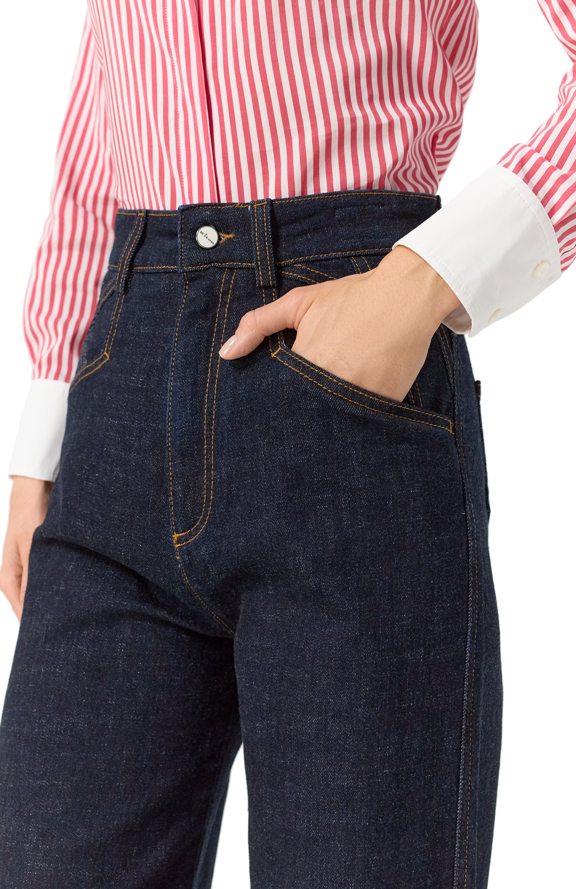 Джинсы KITON, арт. DJ53102K0900D, фото 5