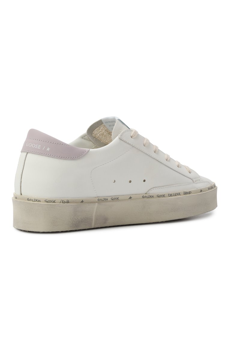 Кожаные кеды hi star GOLDEN GOOSE DELUXE BRAND, арт. GWF00118.F006845, фото 1