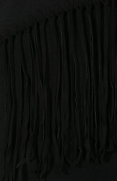 Пончо EMPORIO ARMANI черного цвета по цене 46950 руб., арт. 635608/9A350, фото 5 Пончо EMPORIO ARMANI, арт. 635608/9A350, фото 5