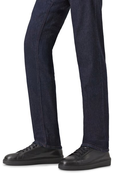 Кожаные кеды reddik ii MAGNANNI черного цвета по цене 56500 руб., арт. 24722/B0WEN, фото 3 Кожаные кеды reddik ii MAGNANNI, арт. 24722/B0WEN, фото 3