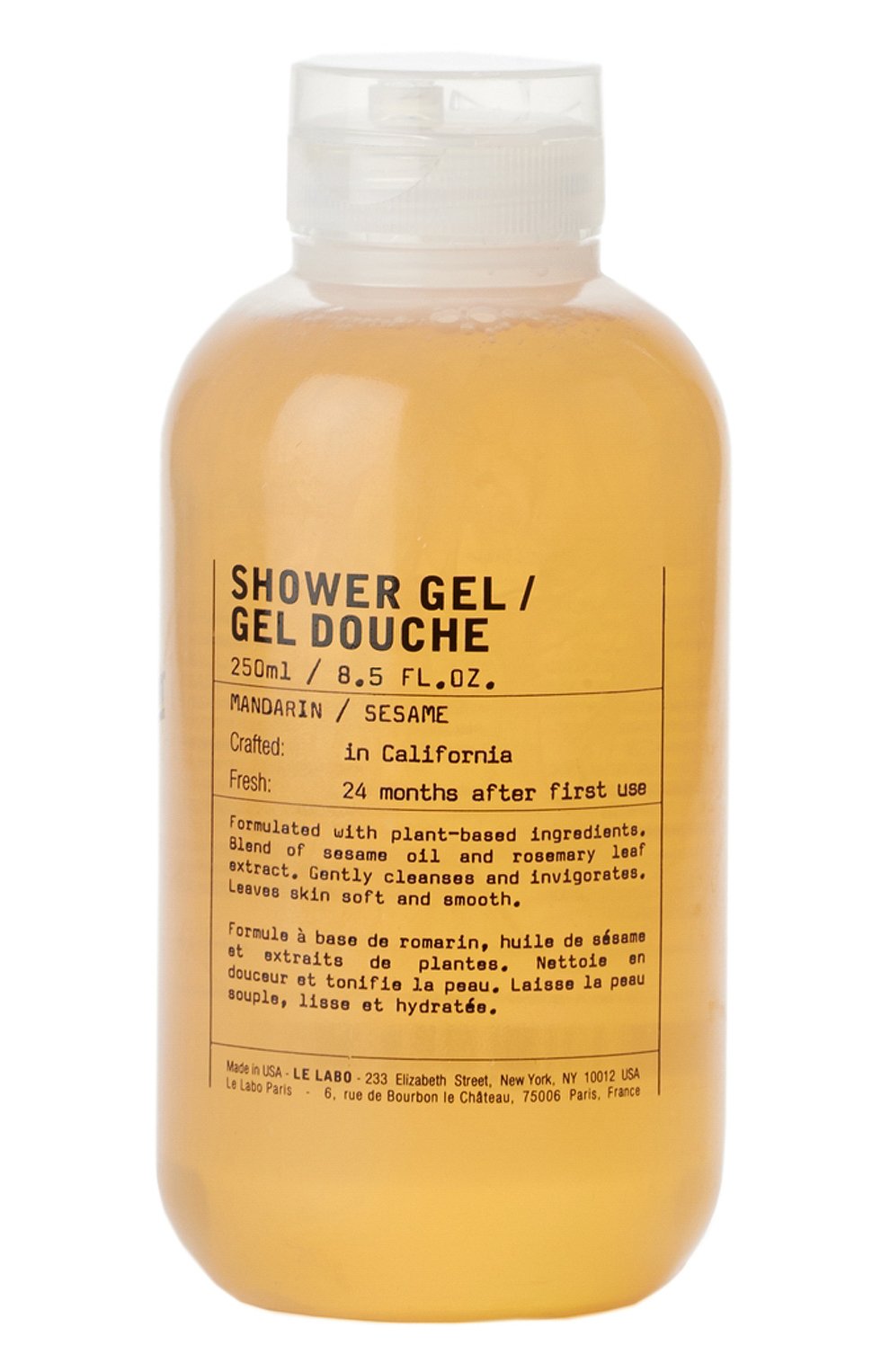Гель для душа mandarin (250ml) LE LABO, арт. 842185102526, фото 1
