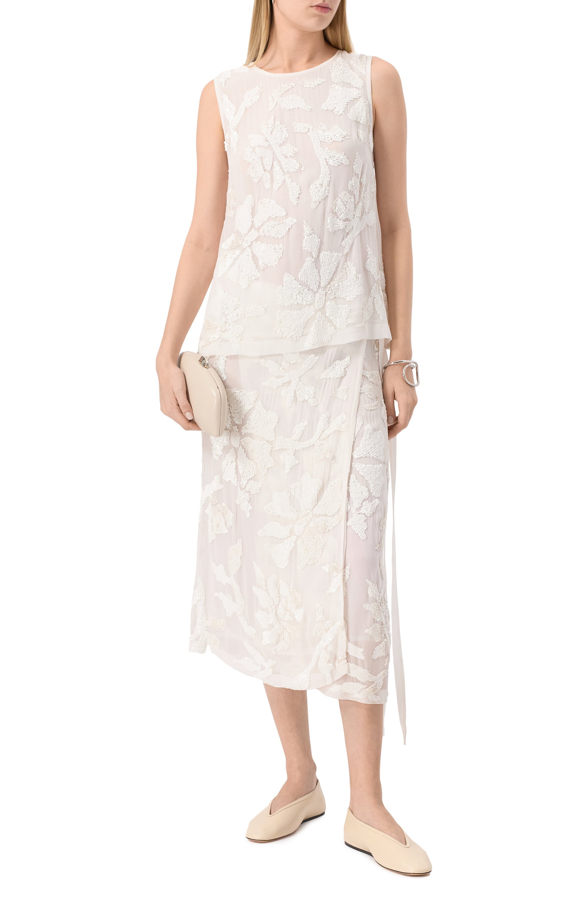 Топ с отделкой пайетками P.A.R.O.S.H., арт. D311656, фото 2