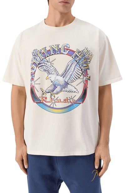 Хлопковая футболка RHUDE, арт. RHPF25TT13012, фото 3