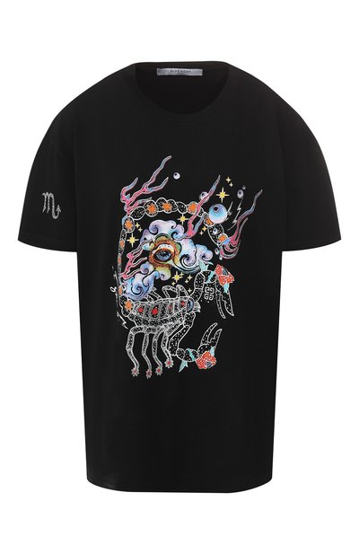 Женская хлопковая футболка GIVENCHY, арт. BW70603Z17