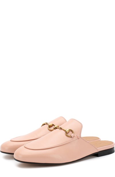 Кожаные сабо princetown GUCCI, арт. 423513/C9D00, фото 1