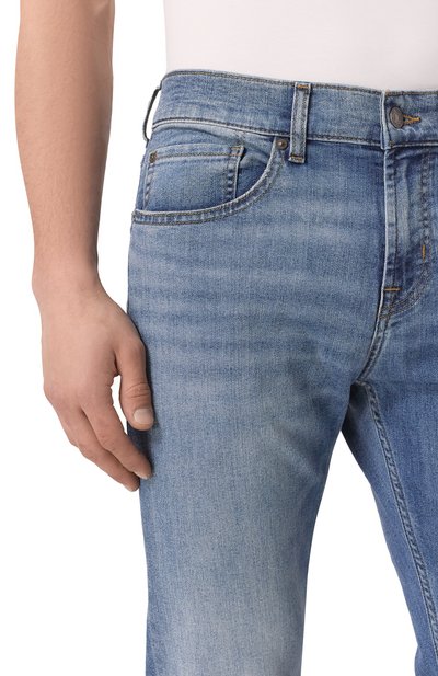 Джинсы brett 7 FOR ALL MANKIND синего цвета по цене 29950 руб., арт. 7T12283L, фото 5 Джинсы brett 7 FOR ALL MANKIND, арт. 7T12283L, фото 5