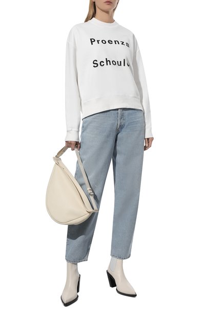 Женский хлопковый свитшот PROENZA SCHOULER WHITE LABEL, арт. WL2214144-JC149
