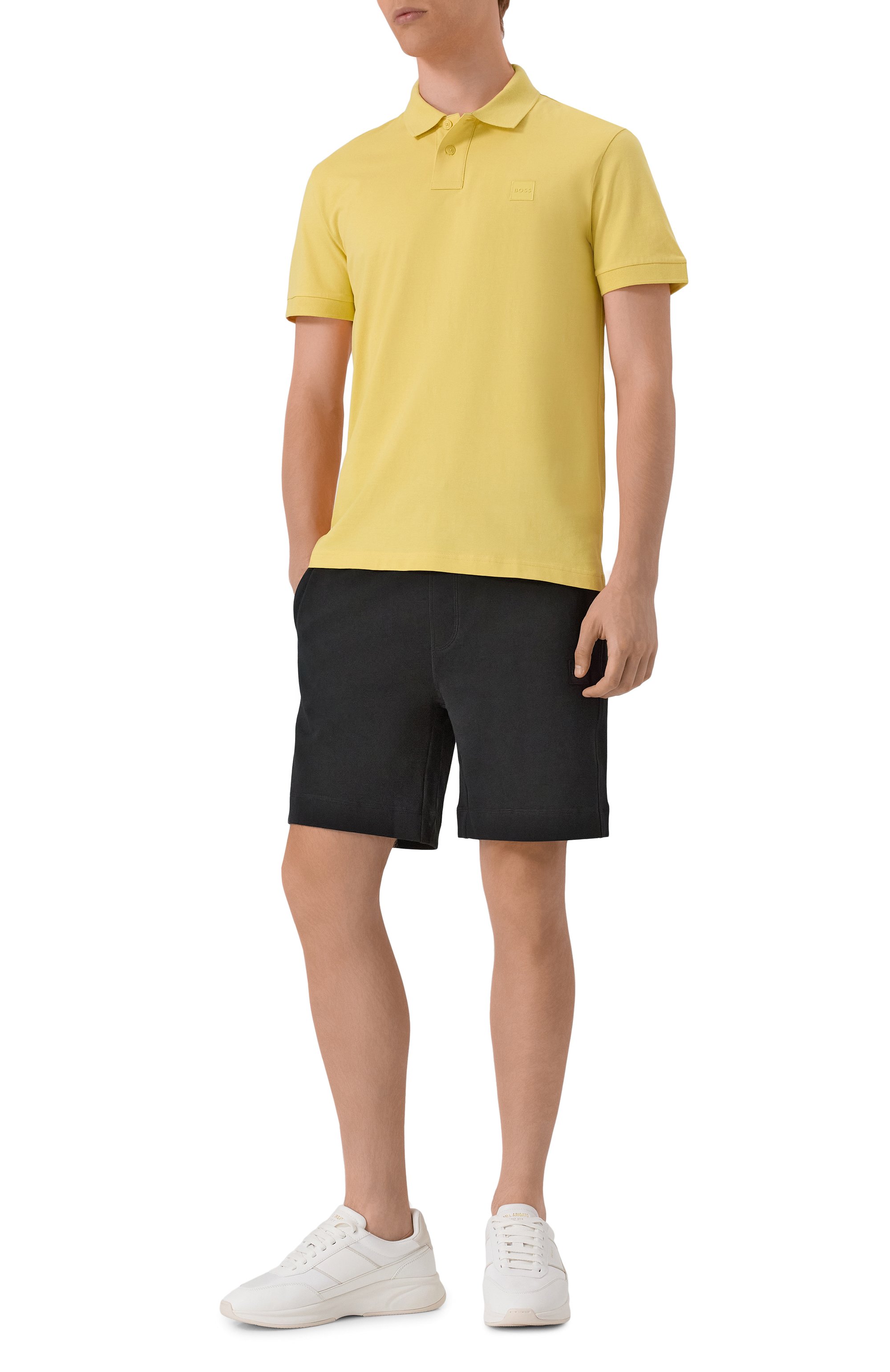 Хлопковые шорты BOSS ORANGE, арт. 50511726, фото 2