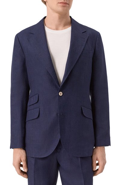 Льняной костюм BRUNELLO CUCINELLI, арт. MB430LDWH, фото 4