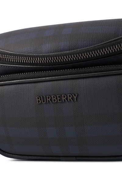 Поясная сумка BURBERRY темно-синего цвета по цене 122500 руб., арт. 8129339, фото 5 Поясная сумка BURBERRY, арт. 8129339, фото 5