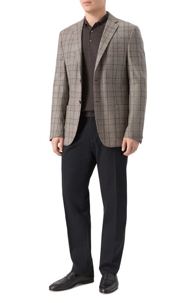 Кожаные пенни-лоферы DOUCAL'S, арт. DU2983PANNUF054N, фото 2