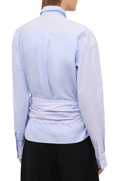 Хлопковая рубашка LOEWE, арт. S540Y07X35, фото 4