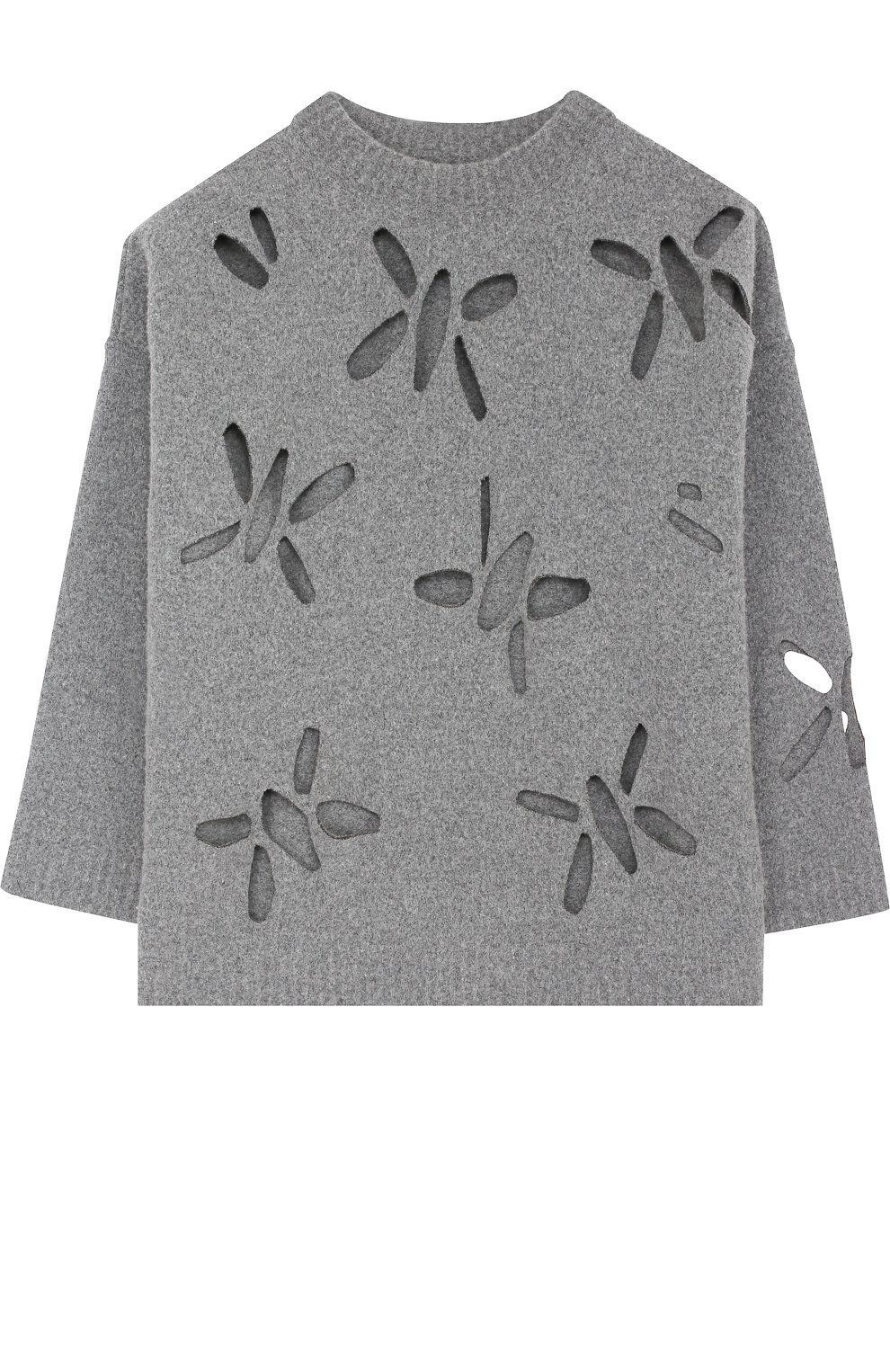 Шерстяной джемпер свободного кроя с перфорацией OAMC, арт. I024545, фото 1