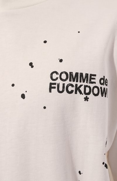 Хлопковая футболка COMME DES FUCKDOWN, арт. CDFD3167, фото 5
