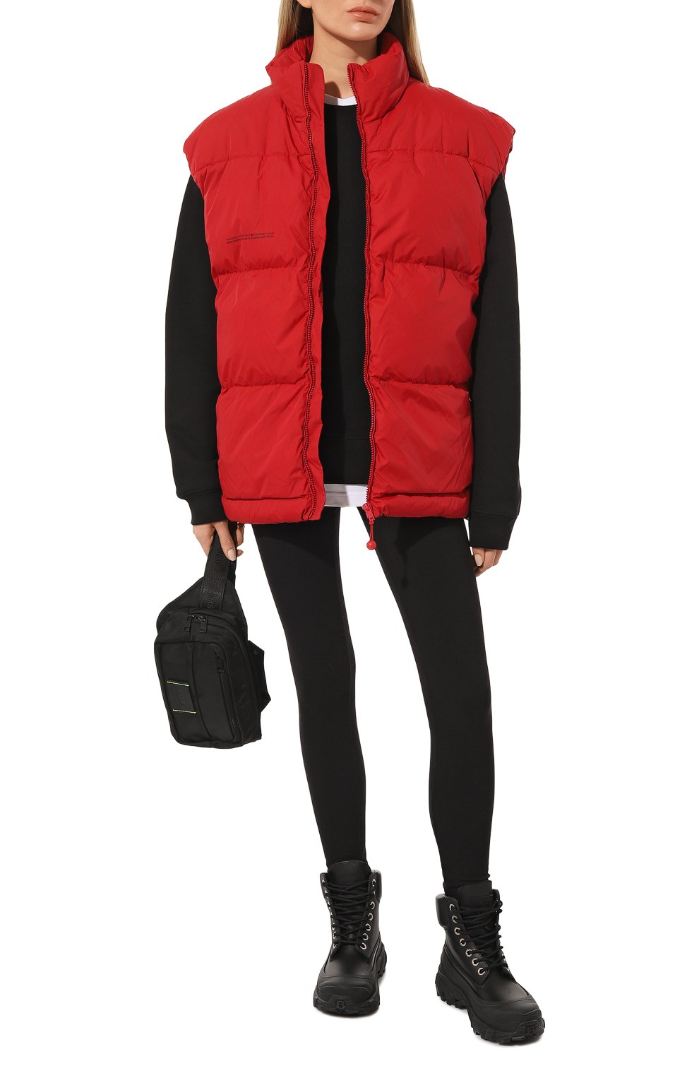 Хлопковые легинсы JAMES PERSE черного цвета по цене 17050 руб., арт. WHB1360/BLACK, фото 2 Хлопковые легинсы JAMES PERSE, арт. WHB1360/BLACK, фото 2