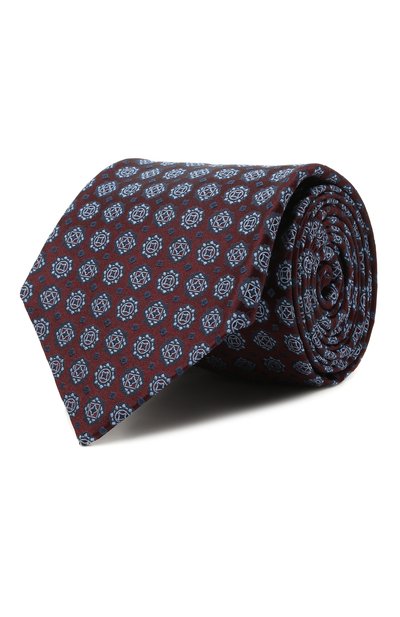Мужской шелковый галстук KITON, арт. UCRVKLC08G58