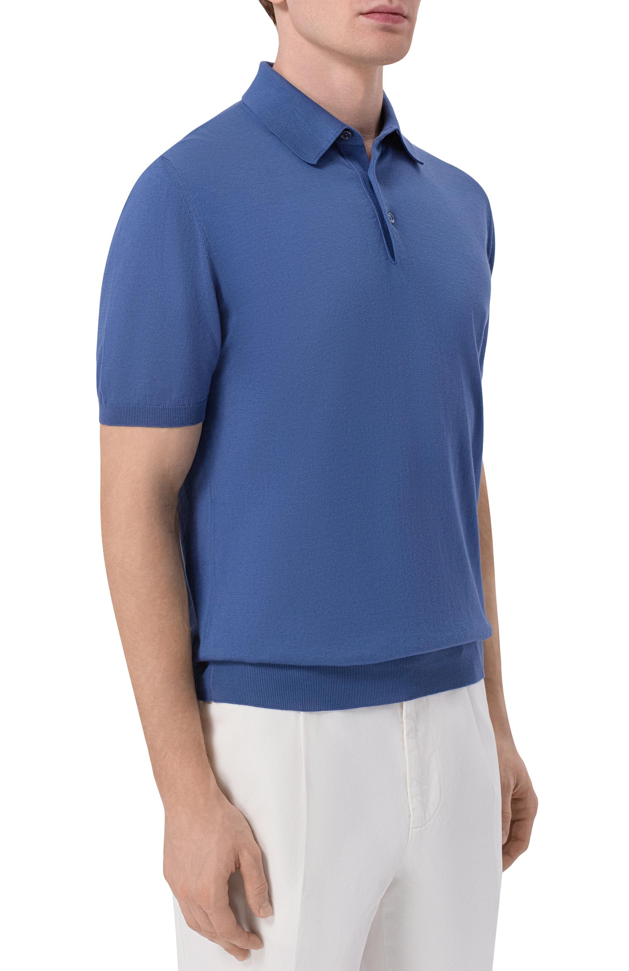 Хлопковое поло KITON, арт. UMKXX33_001, фото 3