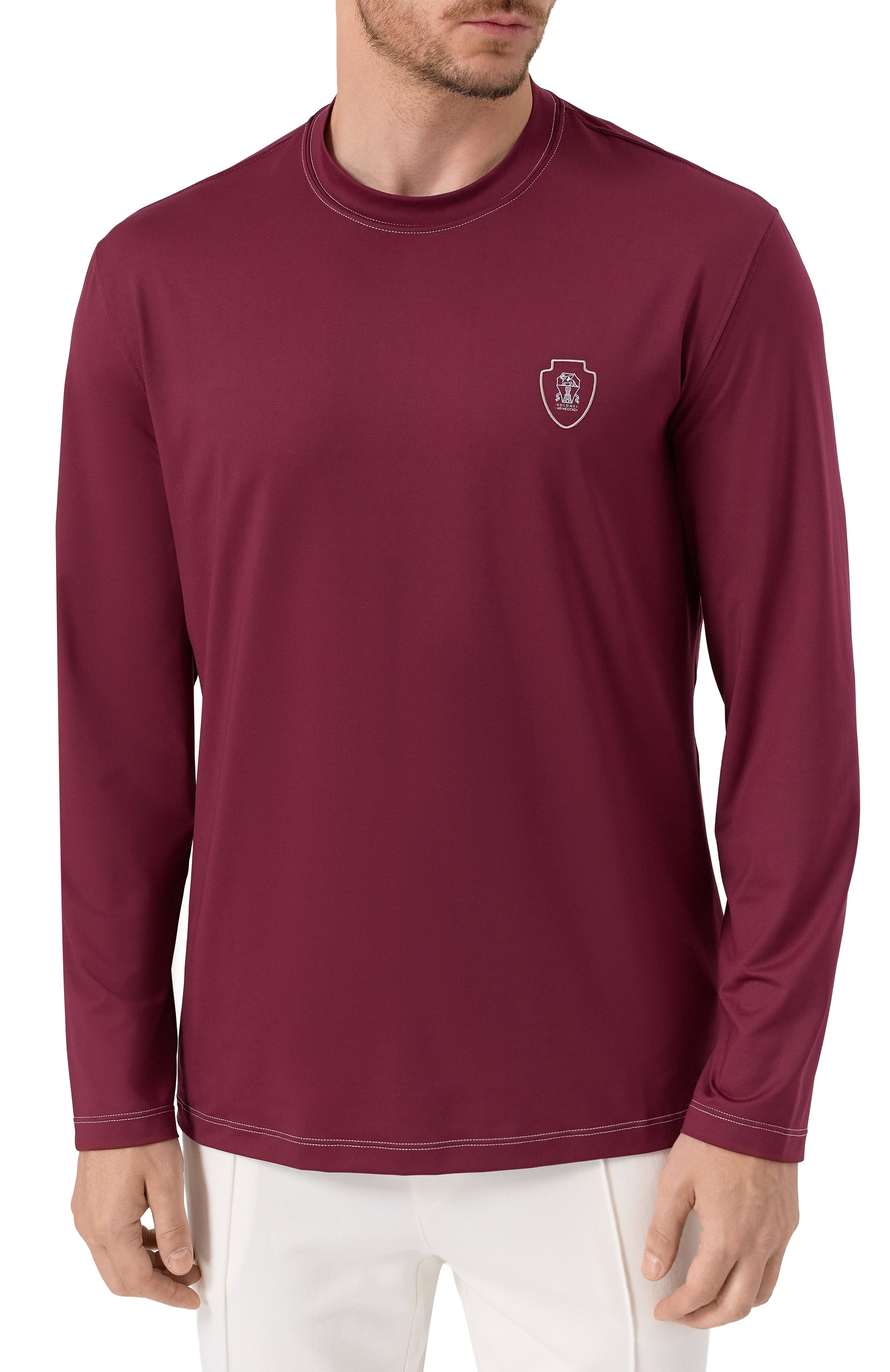 Лонгслив BRUNELLO CUCINELLI, арт. MW8571885T, фото 3