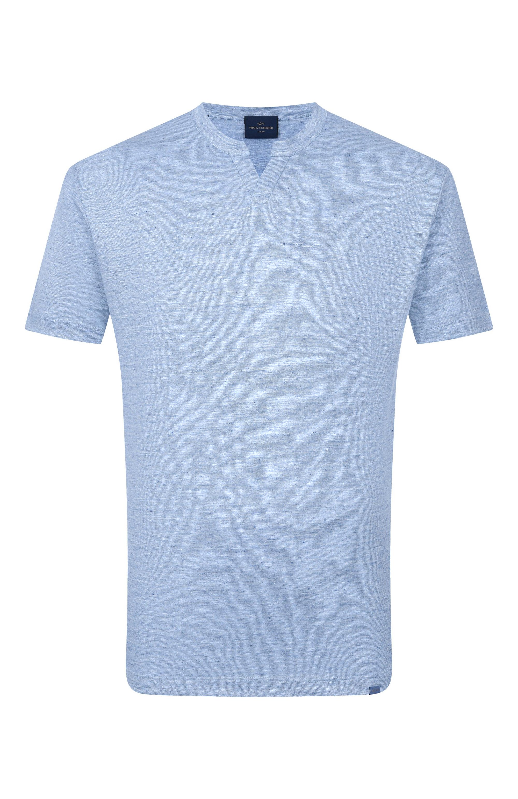 Льняная футболка PAUL&SHARK, арт. 26411050_001, фото 1