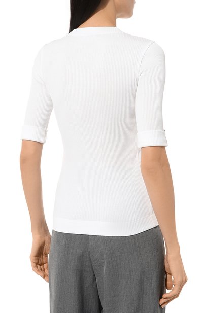 Хлопковый пуловер BRUNELLO CUCINELLI, арт. MH990BF200, фото 4