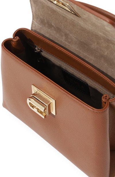 Сумка furla 1927 mini FURLA коричневого цвета по цене 47500 руб., арт. WB00109/ARE000, фото 5 Сумка furla 1927 mini FURLA, арт. WB00109/ARE000, фото 5