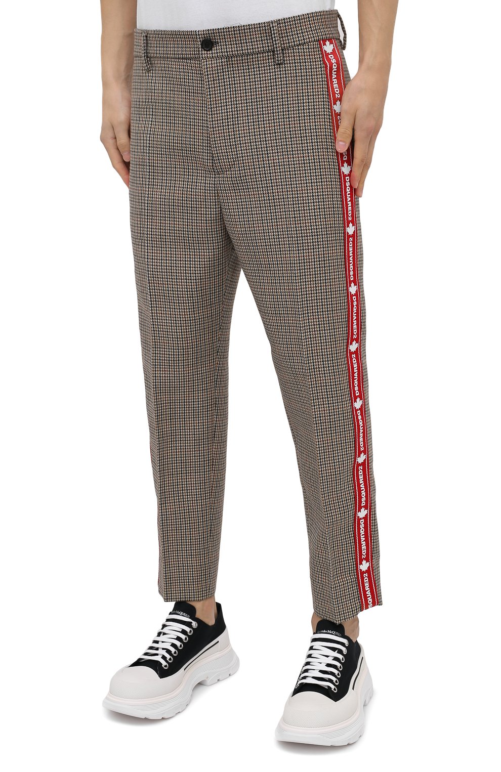 Шерстяные брюки DSQUARED2, арт. S74KB0477/S53030, фото 4