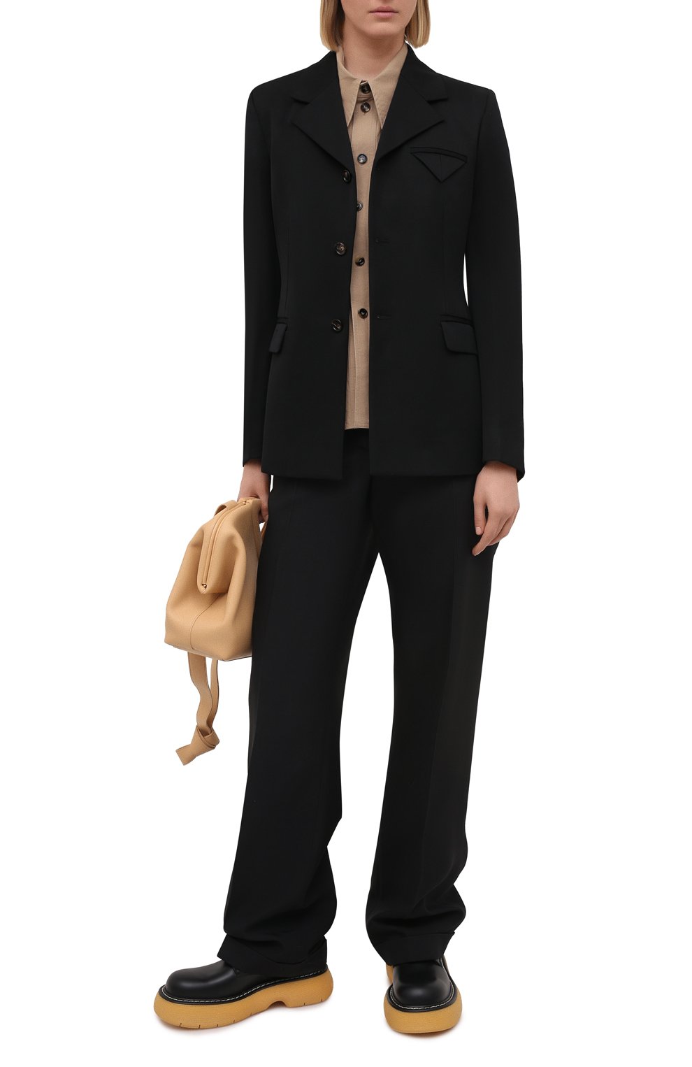 Шерстяной жакет BOTTEGA VENETA, арт. 651573/VKIS0, фото 2