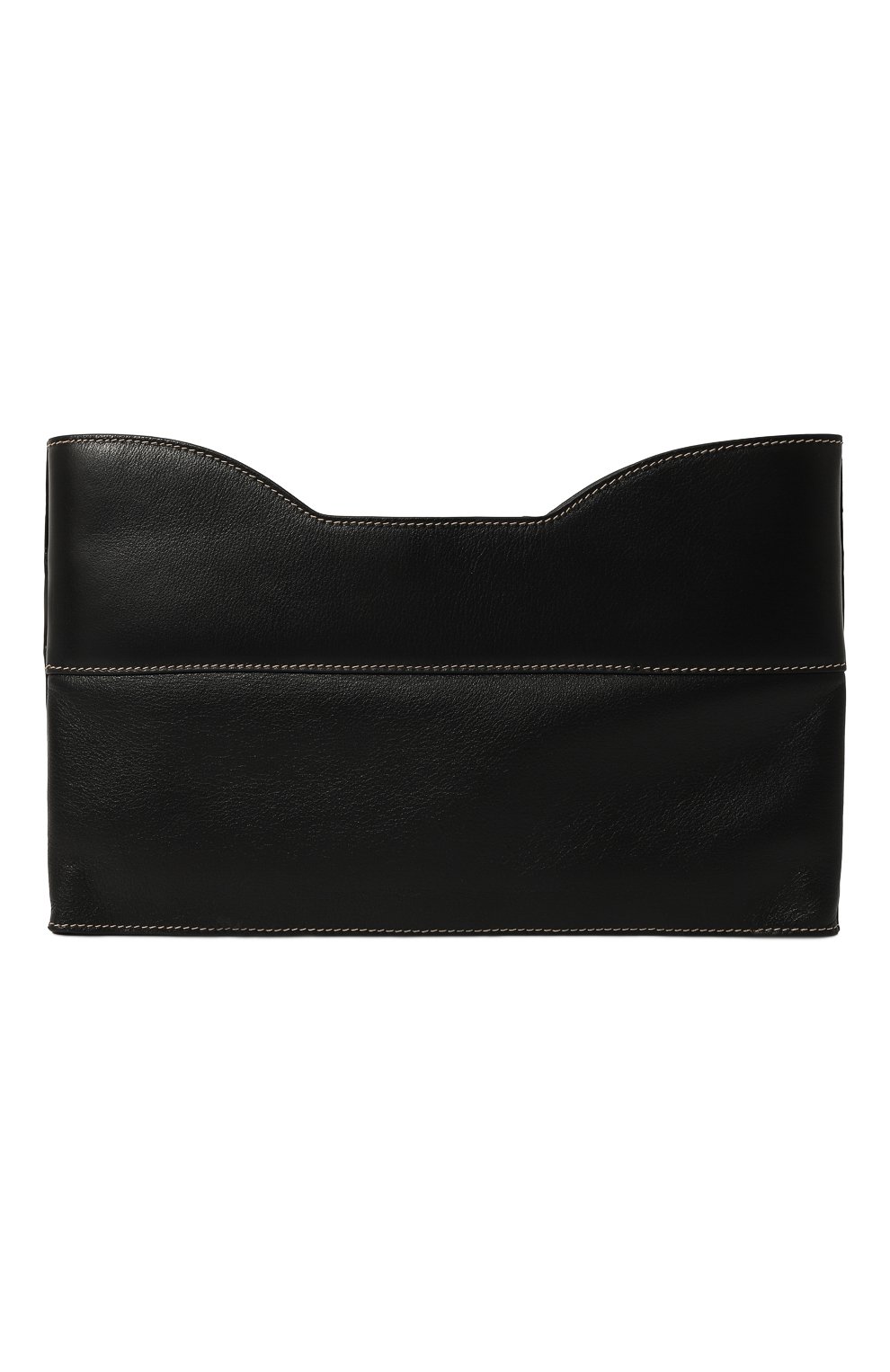 Клатч the bow ALEXANDER MCQUEEN, арт. 731175 1BLCA, фото 5