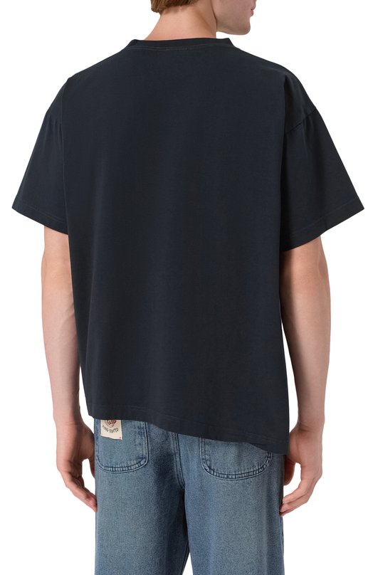 Хлопковая футболка Balenciaga x Automobili Lamborghini Balenciaga 826346/TSVQ9 Серый  826346/TSVQ9 Фото 4
