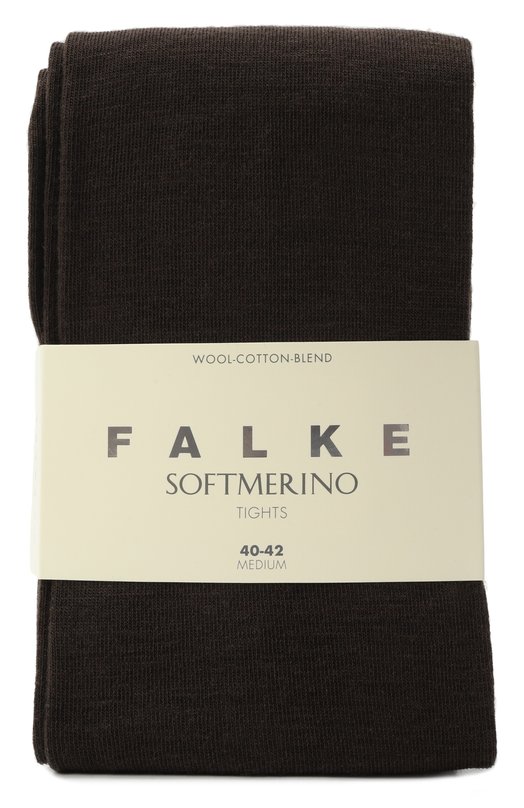 Колготки из шерсти и хлопка Falke 48425 Коричневый 48425