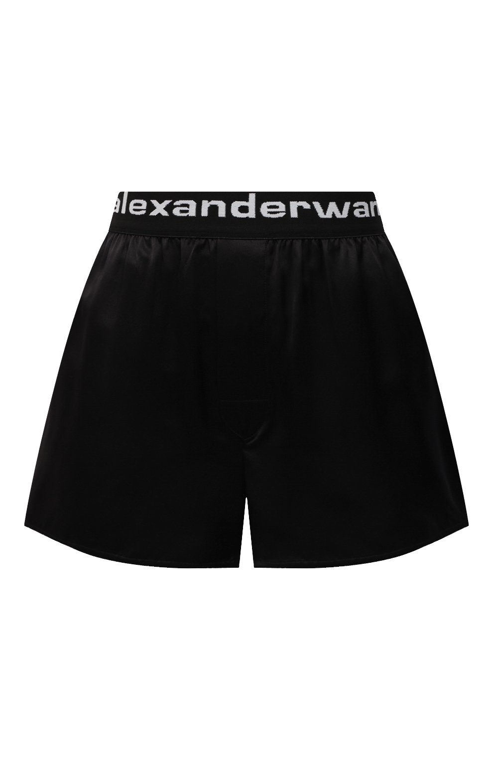 Шелковые шорты ALEXANDERWANG.T черного цвета по цене 31850 руб., арт. 4WC2214077, фото 1 Шелковые шорты ALEXANDERWANG.T, арт. 4WC2214077, фото 1